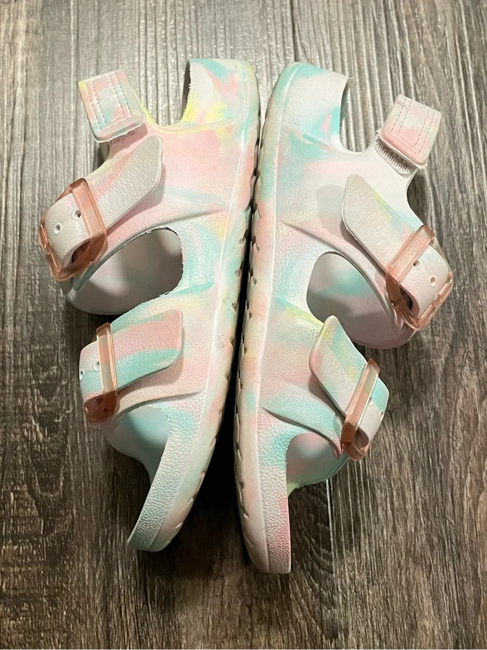 Cat & Jack Marbled Sandals 10
